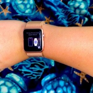 Apple Watch Series 1. With 10 watch bands